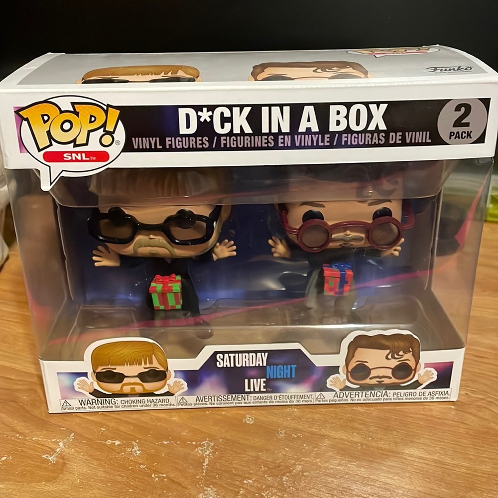 VAULTED SNL Funko 2Pack D*ck In A Box